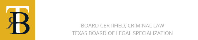 R. Todd Bennett, P.C. Board Certified, Criminal Law. Texas Board of Legal Specialization.