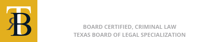 R. Todd Bennett, P.C. Board Certified, Criminal Law. Texas Board of Legal Specialization.